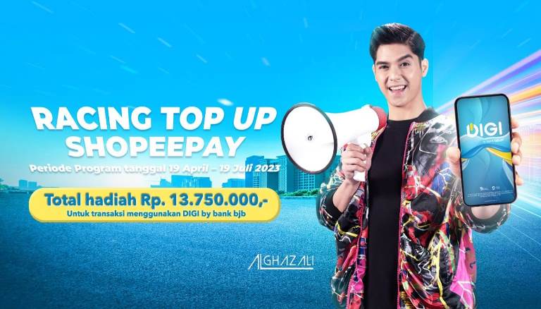 Raih Hadiah Jutaan Rupiah Dengan Cara Top Up Shopeepay Memakai Digi By