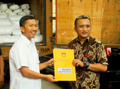 APK Dan BK Diserahkan Ke Tim Kampanye Paslon