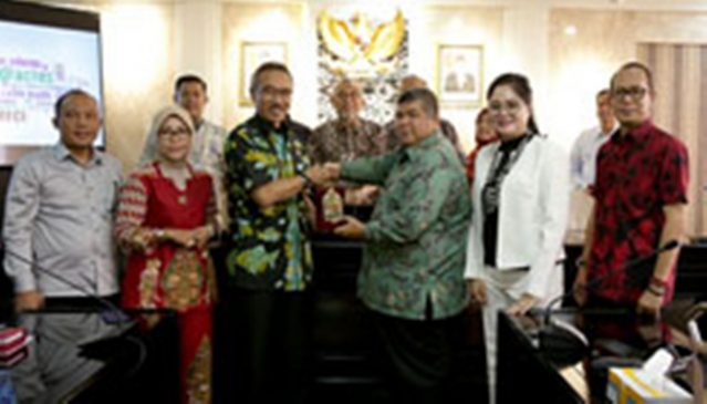 Sekretariat DPRD Provinsi Jabar Sambut Komisi I DPRD Provinsi Sumsel