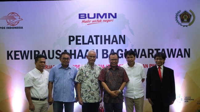PT. Pos Bersama PWI Pusat Gelar Pelatihan Kewirausahaan Bagi Wartawan