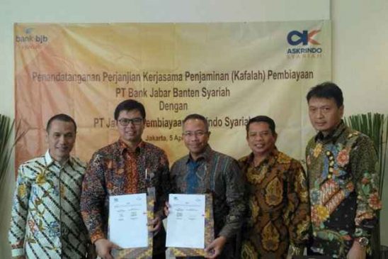 Bjb Syariah Teken Kerjasama Penjaminan Pembiayaan Dengan Askrindo Syariah