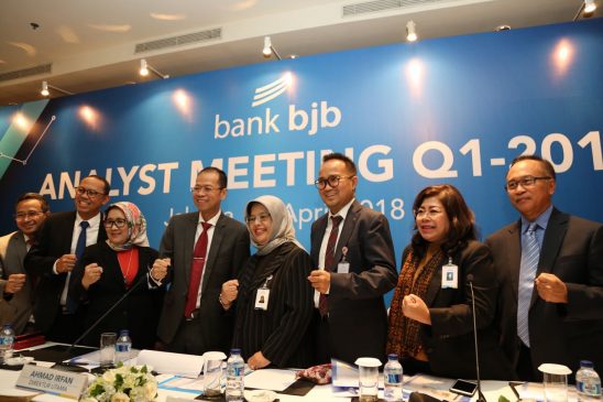 Penyaluran Kredit bank bjb tumbuh 13,2% pada Kuartal I/2018
