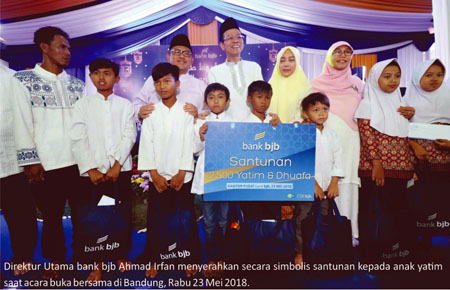 Ini Ungkapan Syukur Para Penerima Santunan dari bank bjb