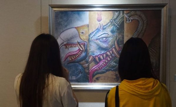 Dosen Seni Rupa Murni Unversitas Kristen Maranatha Wakili Indonesia di Ajang Pameran Internasional