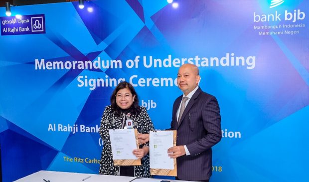 Perluas Segmen Bisnis, bank bjb Tandatangani MoU dengan Al Rajhi Bank