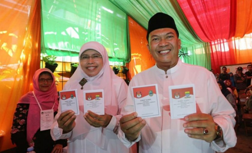 Mang Oded-Yana Unggul di Penghitungan Cepat