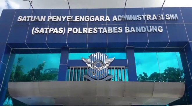 Uang PNBP SIM Yang Sudah Dibayar Melalui Online, Bisa Diambil di Satpas Polrestabes Bandung