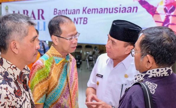 Bank bjb Bantu Korban Bencana Lombok Dari Rekening Jabar Peduli 1,6 miliar