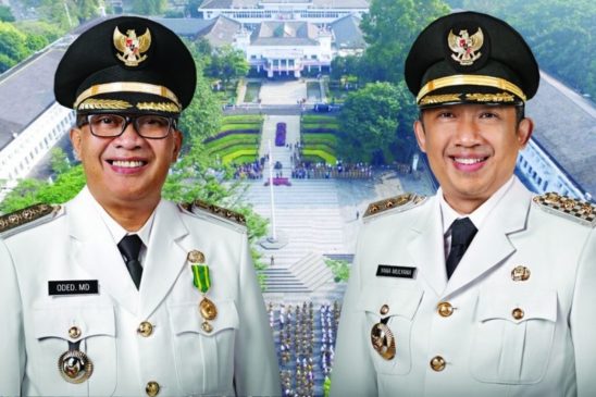 Oded M. Danial dan Yana Mulyana Resmi Pimpin Kota Bandung Periode 2018-2023