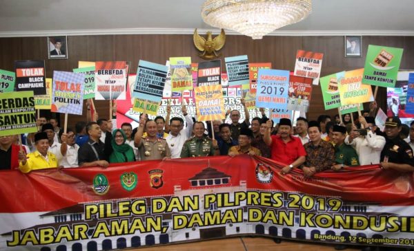 DPRD Jabar Apresiasi Polda Jabar Ajak Parpol & Ormas Kawal Pileg dan Pilpres Damai
