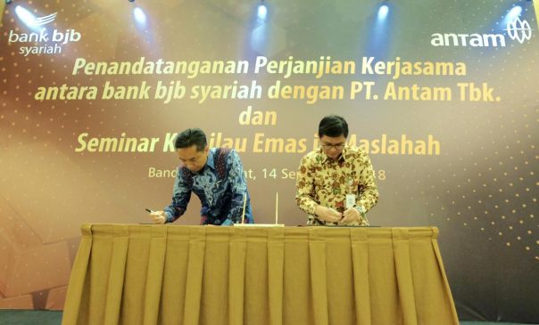bank bjb syariah Perkuat Pembiayaan Emas dengan Gandeng Antam