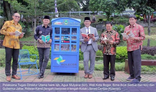 Bank bjb Kampanyekan Pentingnya Budaya Melek Literasi dengan bjb Pustakaku