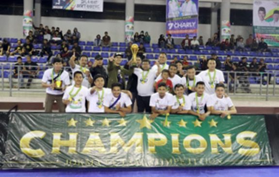 Tim Futsal Raharja Juarai Tournament Futsal Competition se-Jawa Barat