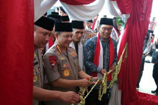 Kapolri Hadir, Resmikan Masjid Al-Amman Polda Jabar