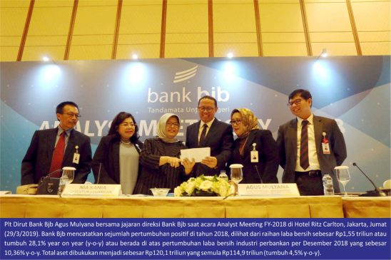 bjb Umumkan Kinerja Keuangan Perseroan Full Year Tahun 2018