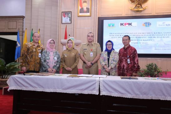 bank bjb Bersama Pemda Kota/Kabupaten Wilayah Provinsi Banten Tandatangani MoU Optimalisasi Pendapatan Daerah