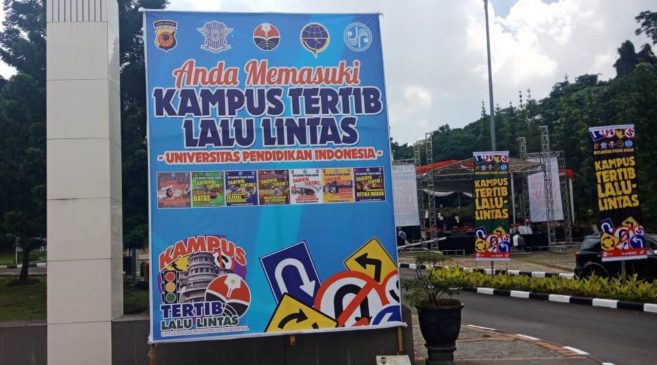 Dir Lantas Polda Jabar Resmikan Kampus Tertib Lalu Lintas di UPI
