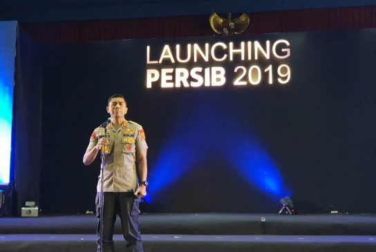 Kapolda Jabar Hadiri Acara Perkenalan Tim dan Jersey Persib 2019