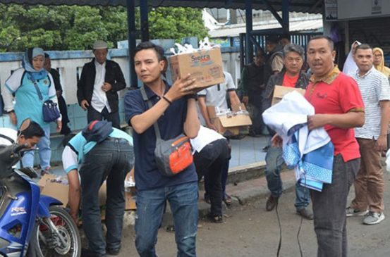 Lagi-lagi PWI Kota Bandung Gelar Baksos, Bagikan 400 Takjil Gratis