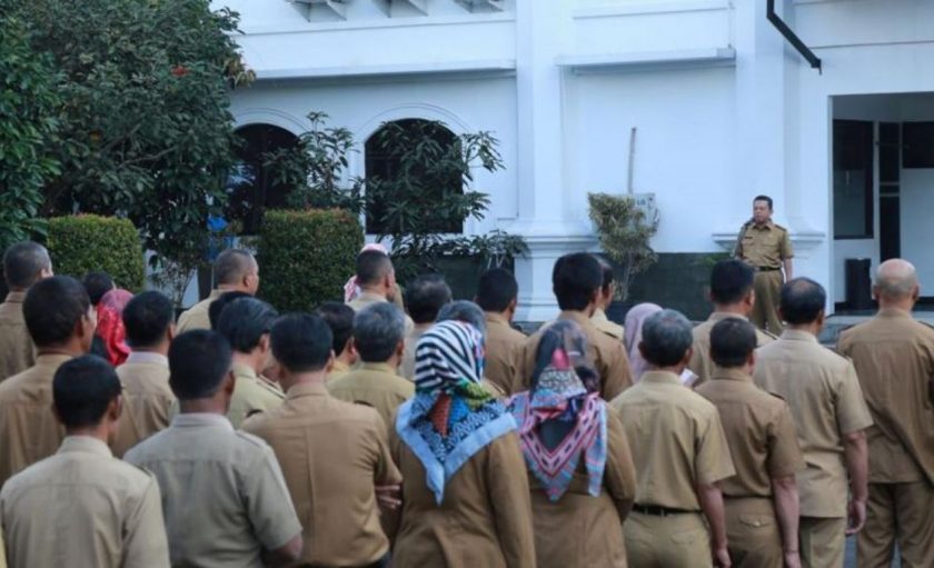 Toto M Toha; Kehadiran Hari Kerja Pertama ASN Sekretariat DPRD Jabar Capai 90%