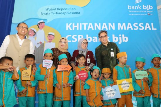 Khitanan Massal bank bjb Diikuti 200 Anak
