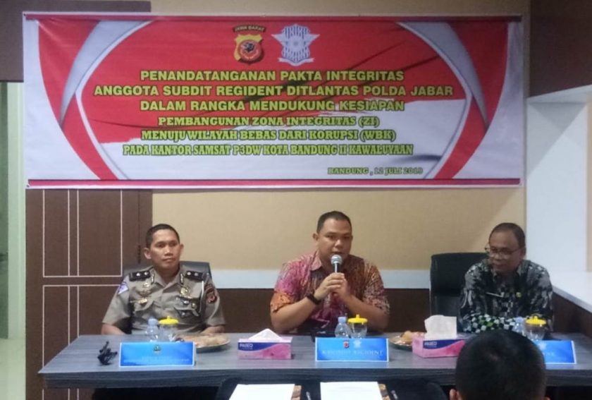 Samsat II Kawaluyaan Percontohan Penerapan Zona Integritas