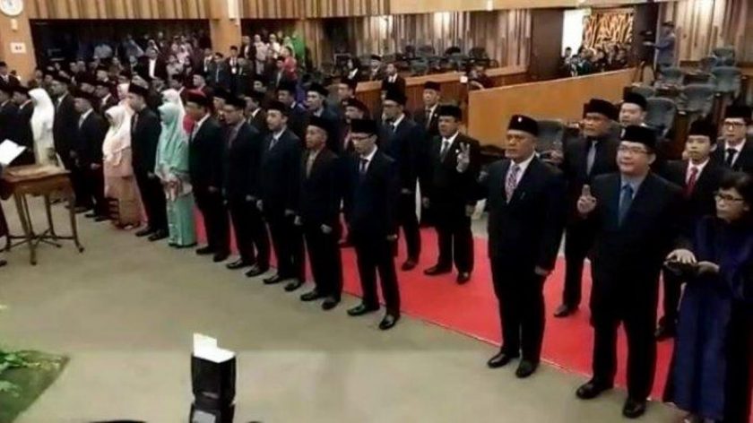 Anggota DPRD Kota Bandung Terpilih 2019-2024 Resmi Dilantik