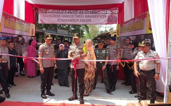 Kapolda Jabar Resmikan Asrama Baru Polri di Mako Polres Purwakarta