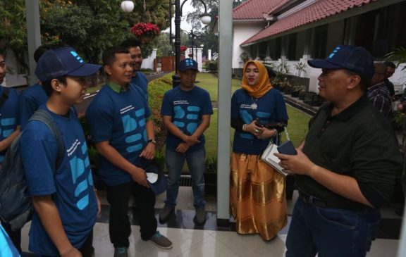 Mang Oded Lepas Laskar Pelita Kota Bandung Untuk Indonesia