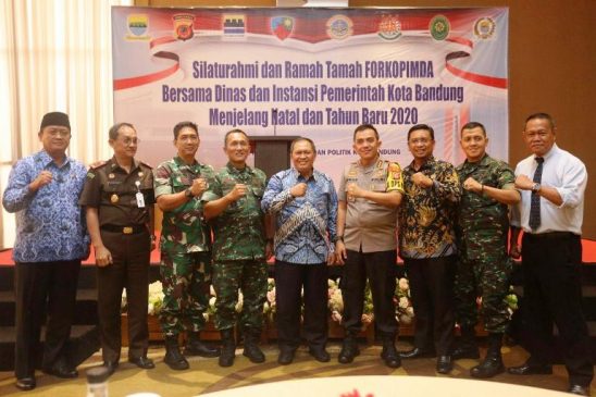 Forkopimda Kota Bandung Pastikan Nataru Aman
