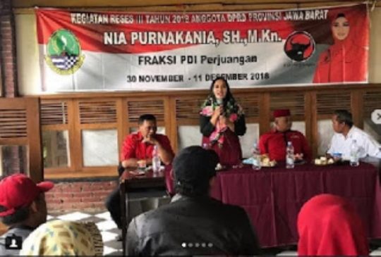 Nia Purnakania Laksanakan Reses, Minta Warga Tidak Jual Lahan