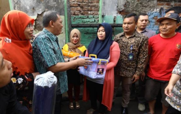 Pemkot Bandung Akan Beri Bantuan Secara Maksimal Korban Kebakaran RW 03 Nyengseret