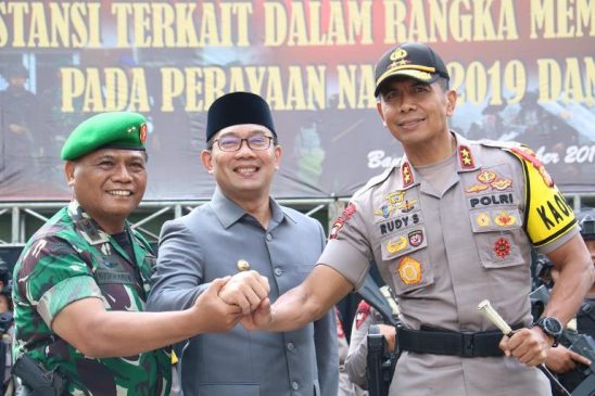 Polda Jabar Laksanakan Apel Gelar Pasukan Operasi Lilin Lodaya 2019, Jamin Keamanan Natal 2019 dan Tahun Baru 2020