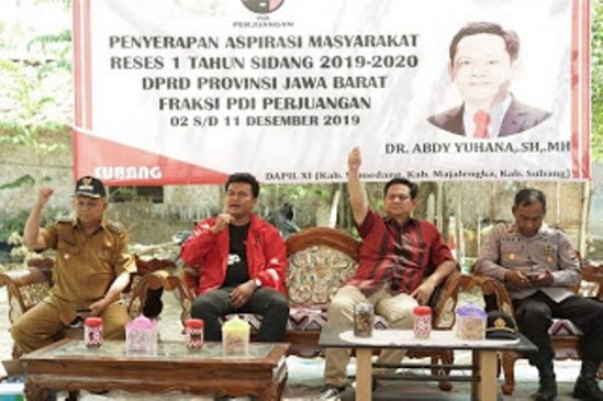 Reses Abdy Yuhana Sorot Permasalahan Air di Kecamatan Legon Kulon Subang