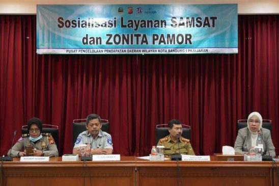 bank bjb Bersama Kantor PPPD Wilayah Bandung 1 Pajajaran Sosialisaikan Inovasi Layanan Samsat