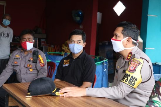 Kapolres Majalengka Polda Jabar Apresiasi Brigadir Andriana, Peduli Warga Terdampak Covid-19