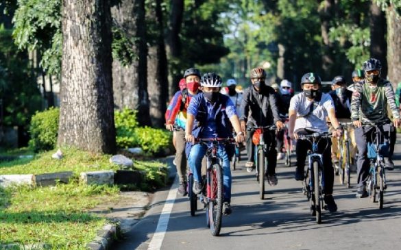 Yana Mulyana : Hari Ini Mulai Reaktivasi Jalur Sepeda dan Membuat Jalur Sepeda Baru