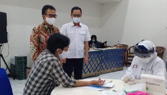 LKBN ANTARA Kerjasama Dengan PWI Pusat dan Dewan Pers Lakukan Rapid Test Komunitas Wartawan di Jakarta