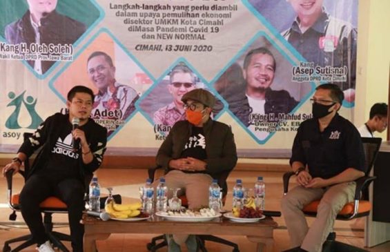 Menuju New Normal, DPRD Jabar Dorong dan Dukung Pelaku UMKM Bangkit