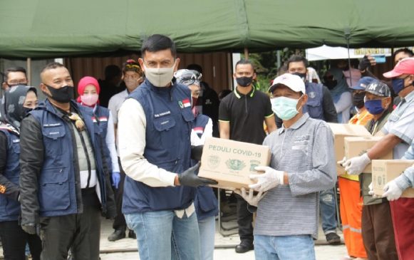 Kapolda Jabar Bersama Forkopimda Jabar Gelar Touring dan Baksos
