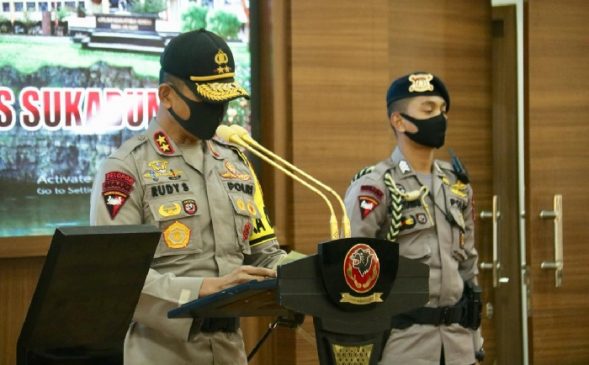 Irjen Pol Rudy Sufahriadi Pimpin Sertijab Pejabat Utama dan Kapolres Jajaran Polda Jabar