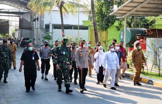Kapolres Majalengka Polda Jabar Bersama Forkopimda Kunjungi Kawasan Industri Tangguh