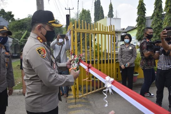Polres Bogor Polda Jabar Kembali Resmikan Kampung Tohaga Lodaya di Kecamatan Cileungsi