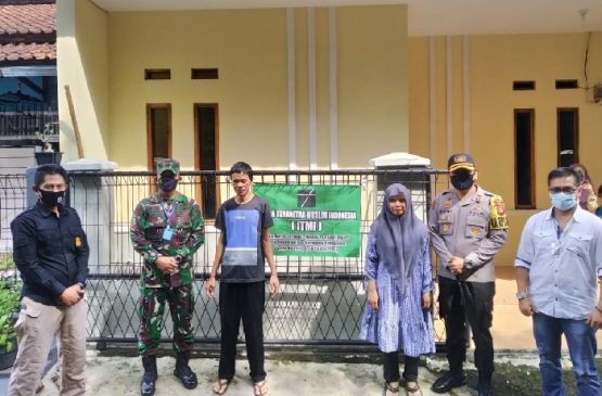 Polres Ciamis Polda Jabar dan Kodim 0613 Ciamis Salurkan Bantuan Kepada ITMI Kab. Ciamis