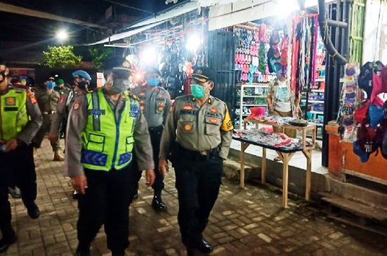 Polres Indramayu Polda Jabar Laksanakan Patroli Skala Besar Guna Antisipasi Covid-19