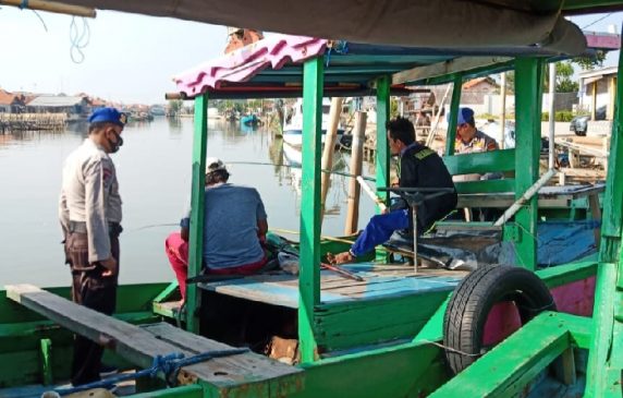 Sat Polair Polres Subang Polda Jabar Himbau Nelayan Patuhi Protokol Kesehatan