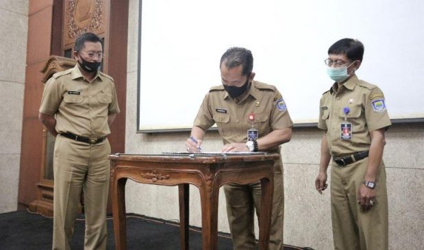 Bambang Sukardi Resmi Jabat Kepala Bakesbangpol Kota Bandung