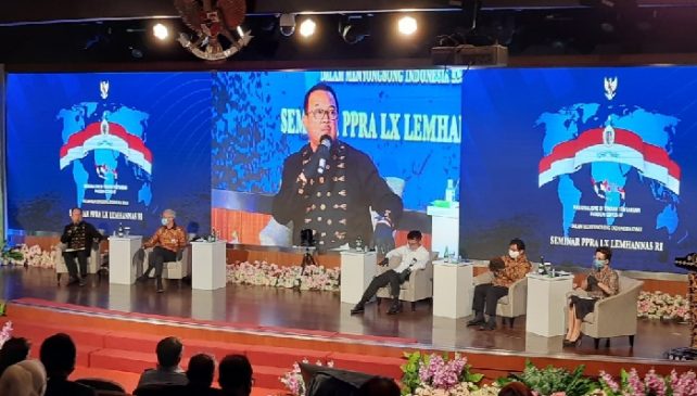 PPRA LX Lemhannas RI Selenggarakan Seminar Bahas Nasionalisme di Tengah Covid-19
