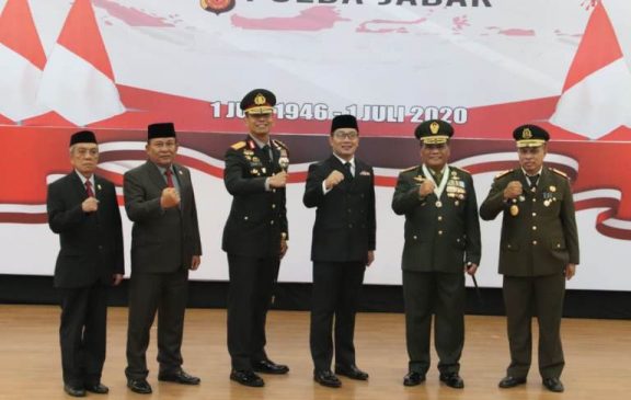 Peringatan Hari Bhayangkara ke-74 Tahun Diperingati Polda Jabar Secara Virtual