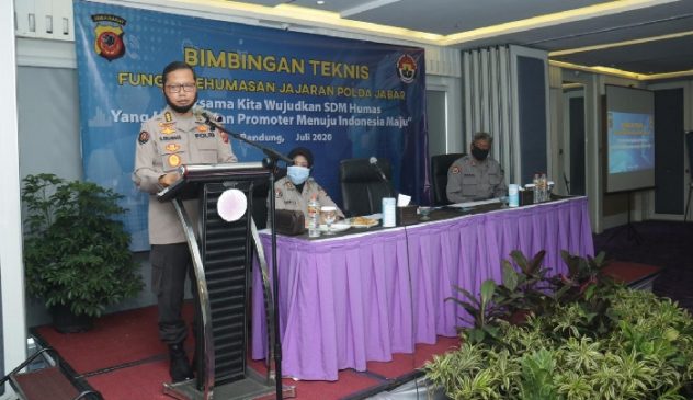 Bidang Humas Polda Jabar Adakan Bintek Humas Jajaran Polda Jabar TA 2020